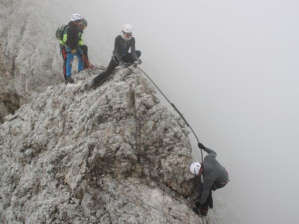 Abenteuer Klettersteig, Klettersteigkurs für Anfänger, Bergführer Schladming